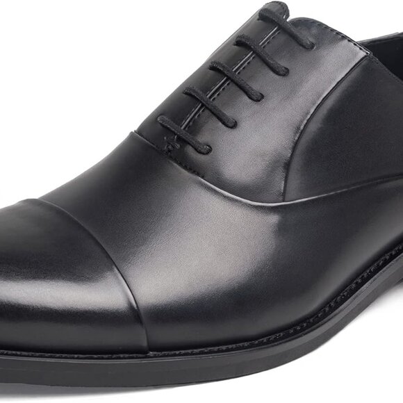 Goor Dress Shoes for Men Classic Modern Formal Cap Toe Oxfords Comfortable Breat - Picture 1 of 6